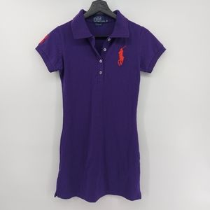 Polo Ralph Lauren Purple Big Pony Dress